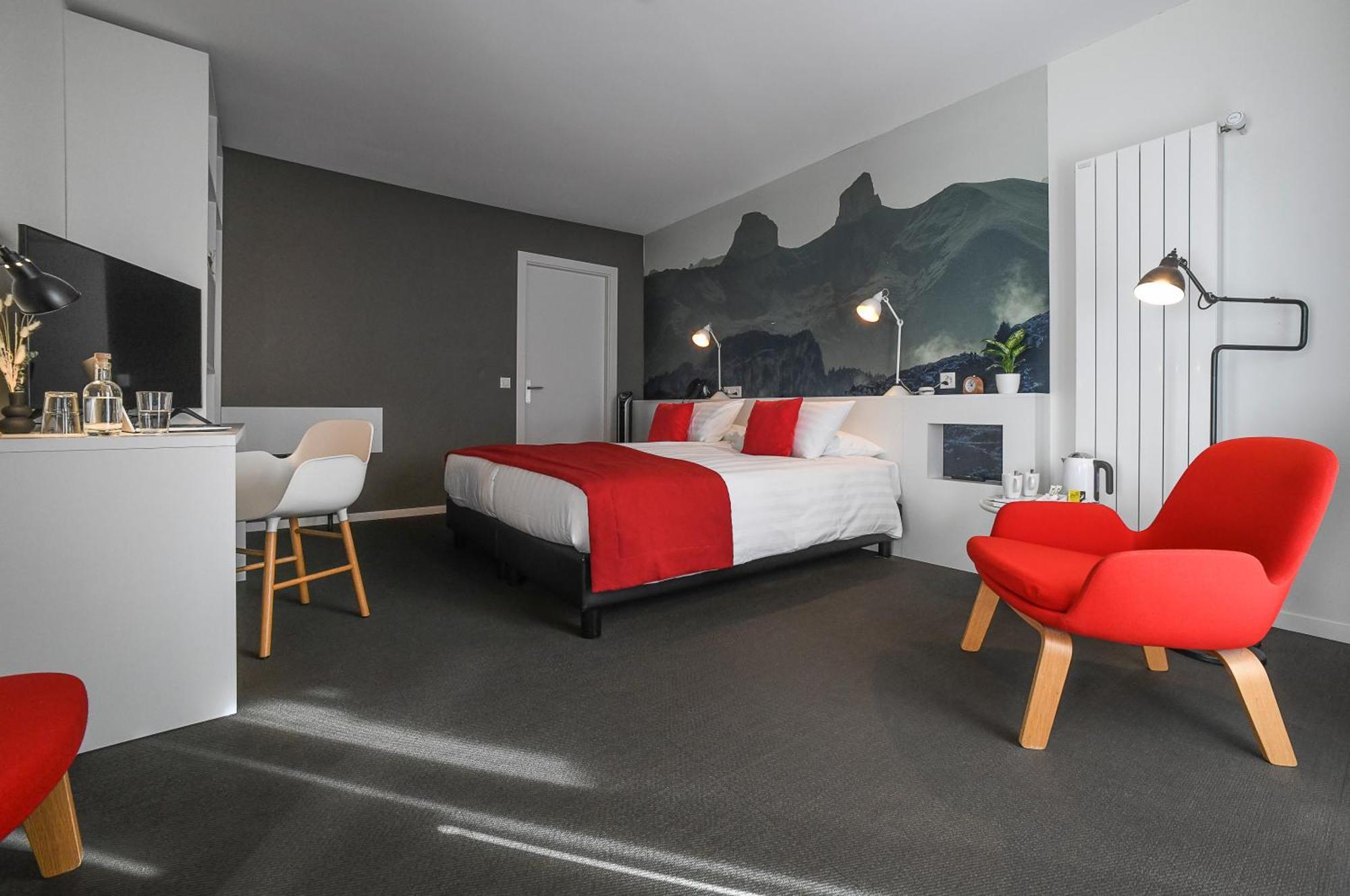 Home Swiss Hotel Женева Номер фото